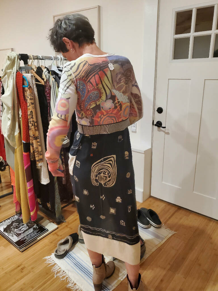 Upcycled Maxi Dress