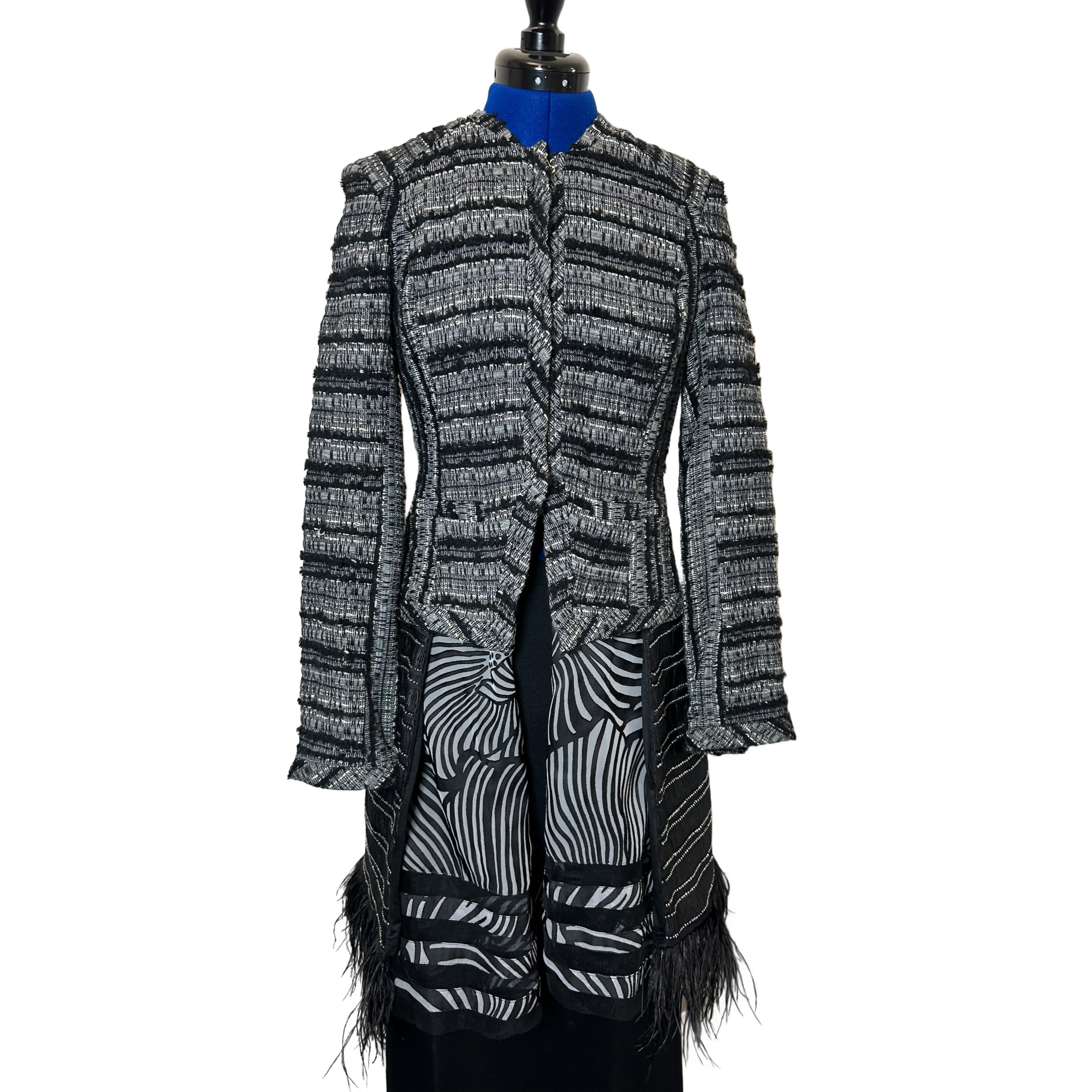 Black & White Derek Lam Upcycled Jacket