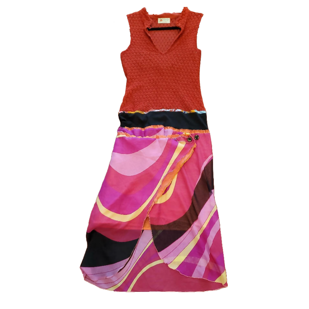 Upcycled Sleeveless Knit Dress