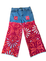 Upcycled Towel Jeans
