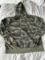 Blue Greenie X Googly Eye Cru Camo Upcycled Hoodie