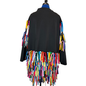 Blue Greenie T-Shirt Strip Black Jacket