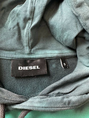 Blue Greenie Diesel T-shirt Face Tie Dye Hoodie