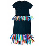 Blue Greenie T-Shirt Strip Dress