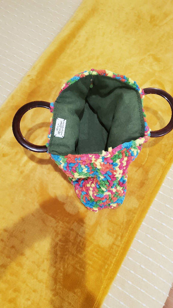 Hand Knitted Purse