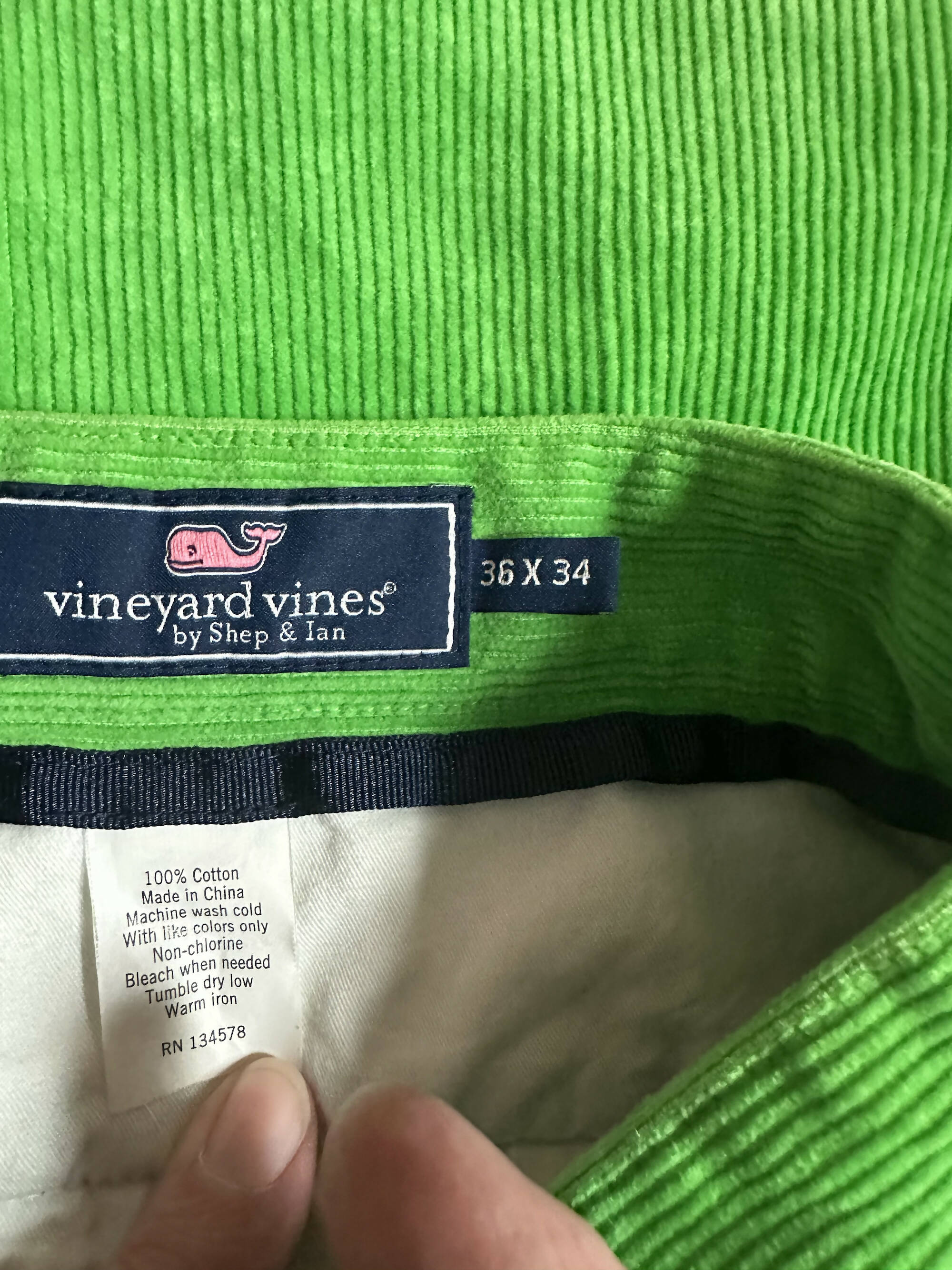Blue Greenie Upcycled T-Shirt Corduroy Pants