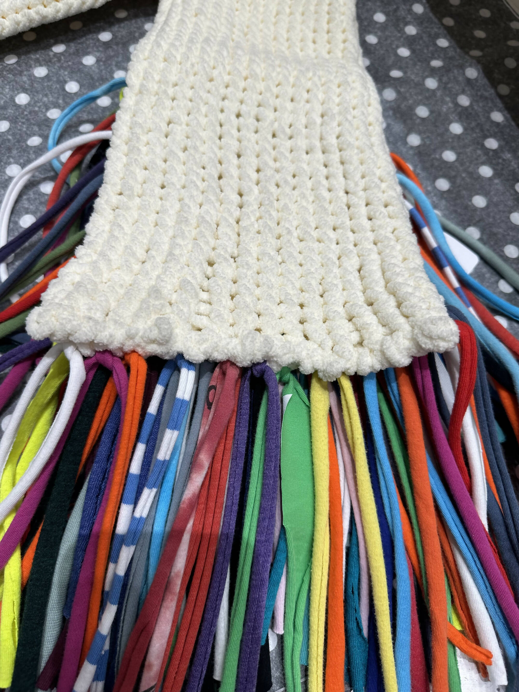 Blue Greenie Scarf