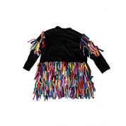 Blue Greenie T-Shirt Strip Black Jacket