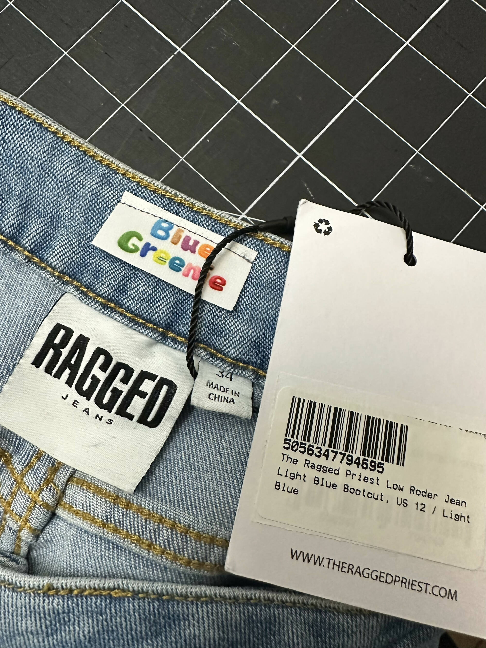Silk Eye Ragged Priest Jeans