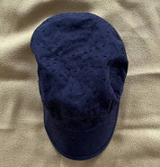 Sashiko Black Army Cap