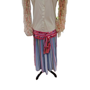 Knitted Colorfull Upcycled Skirt
