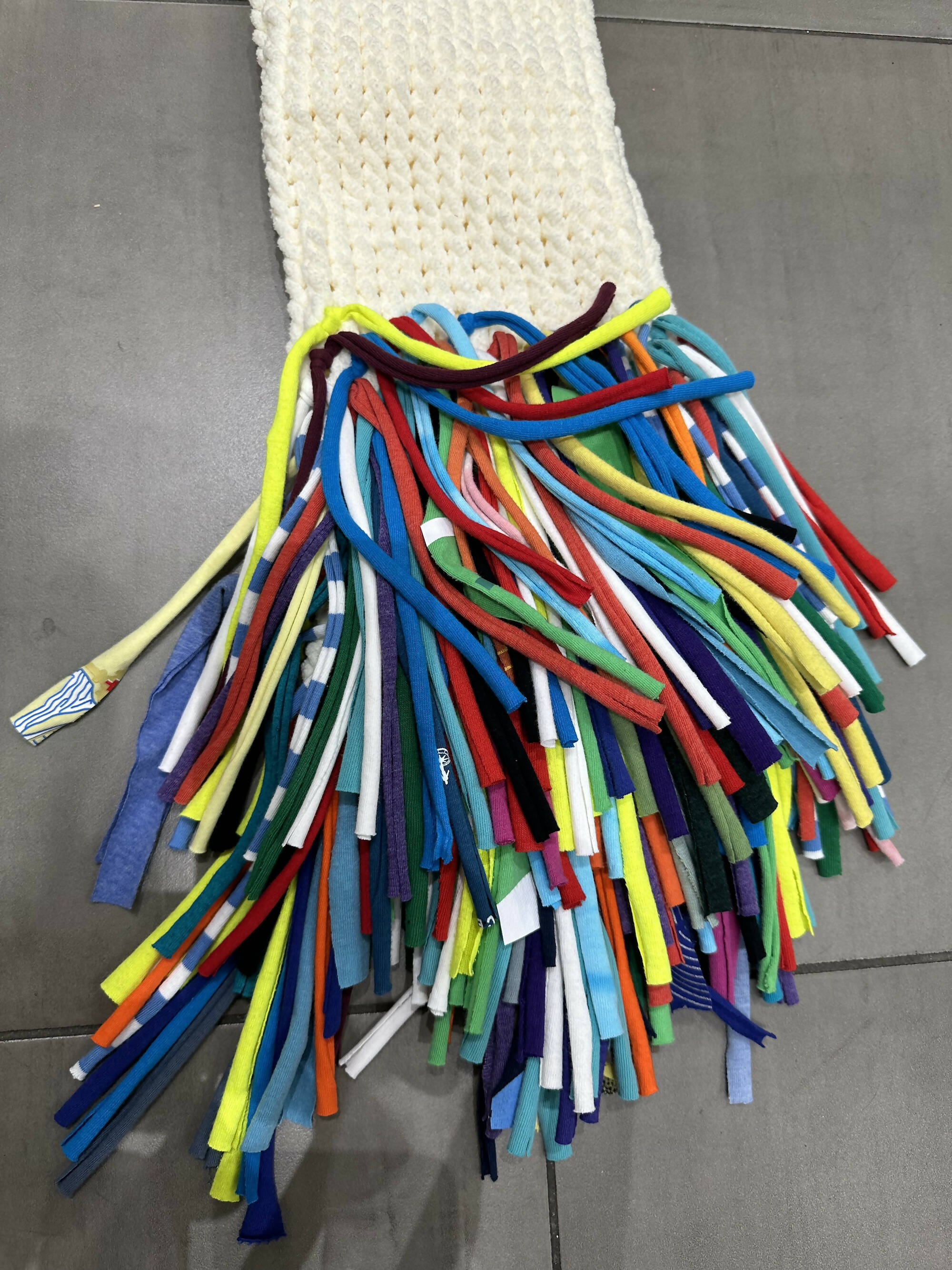 Blue Greenie Scarf