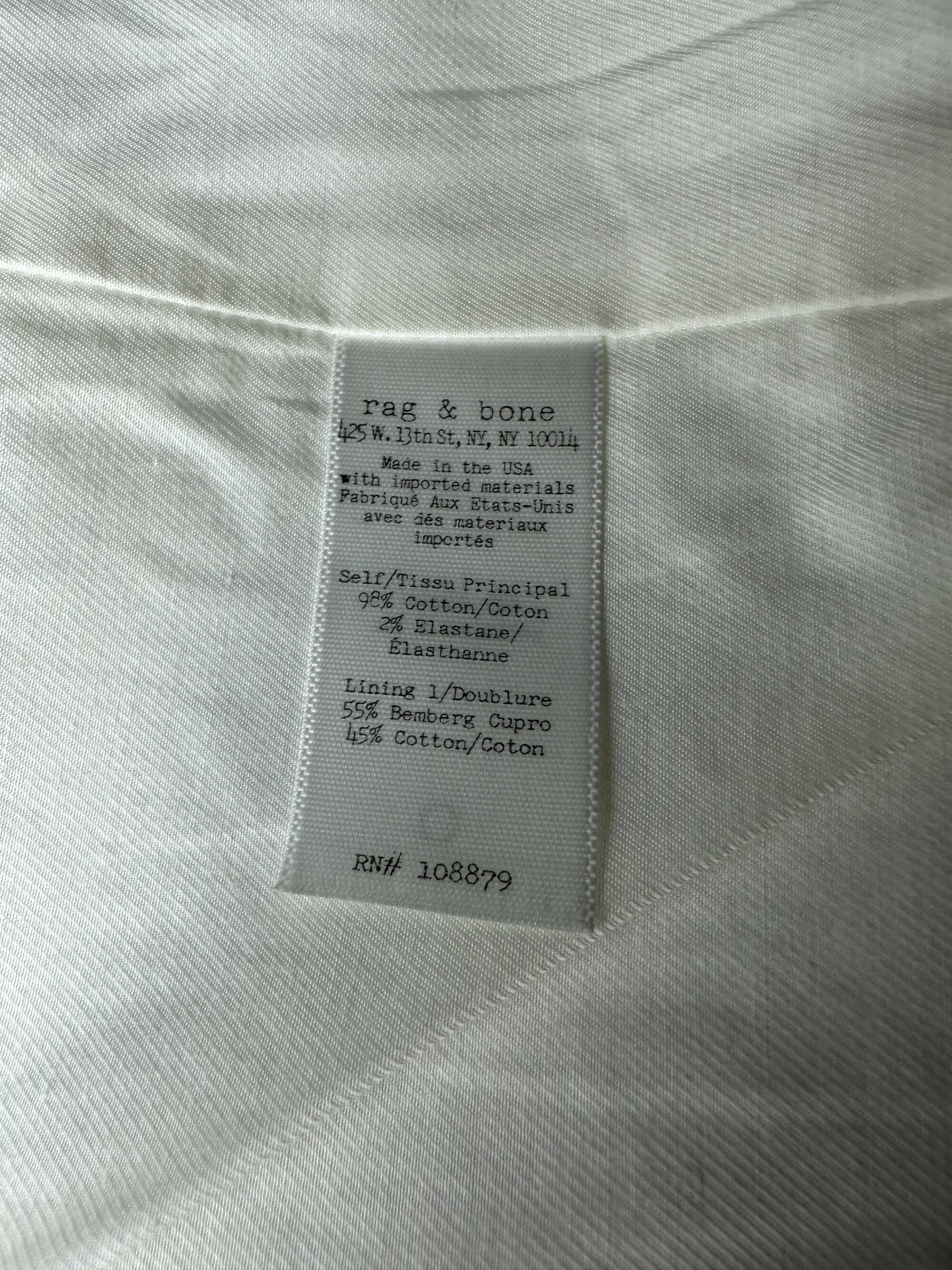 Upcycled Rag & Bone Vest