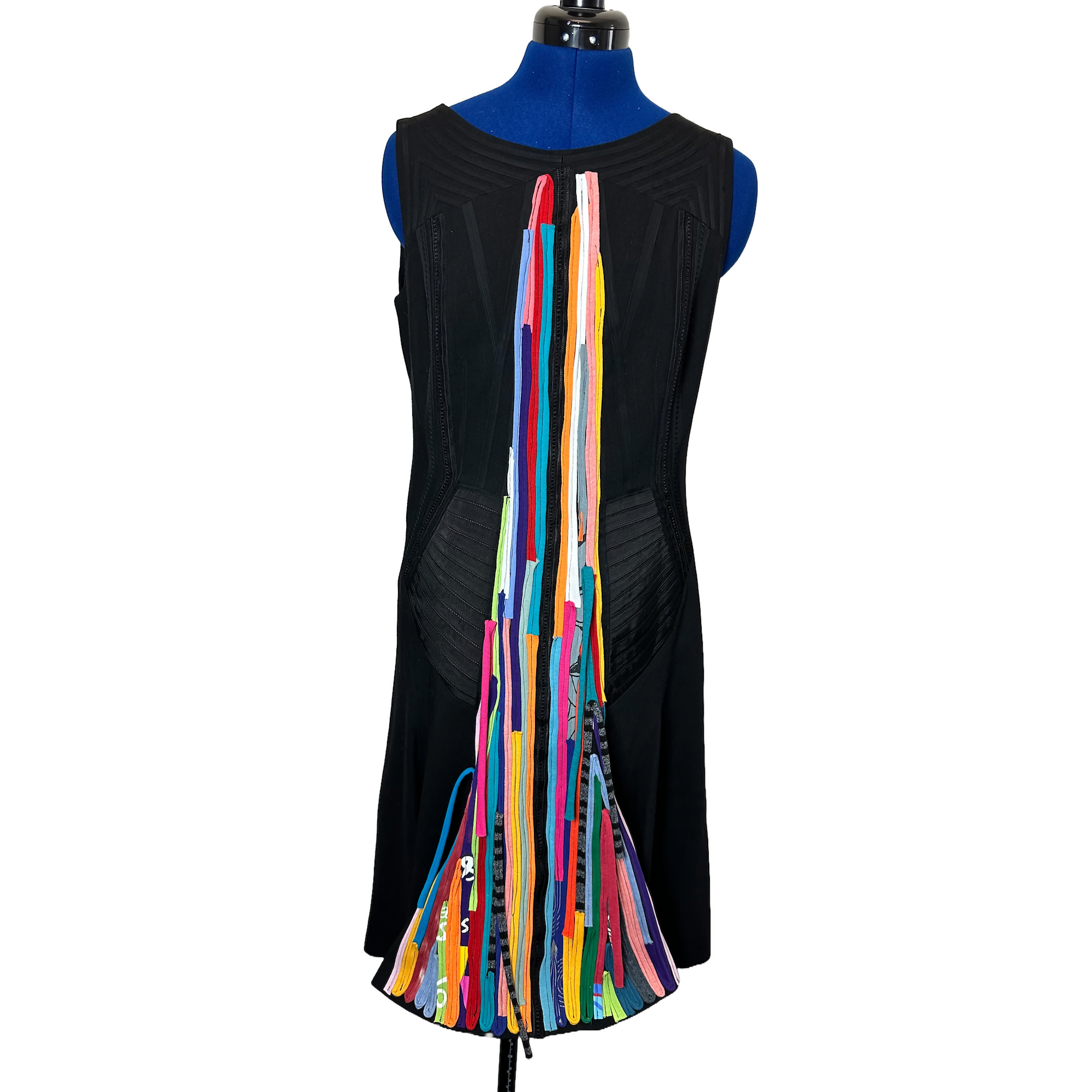 Blue Greenie T-Shirt Strip Dress