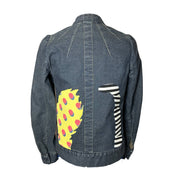 Martine Sitbon Upcycled Jean Jacket with Cat Tails