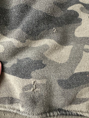 Blue Greenie X Googly Eye Cru Camo Upcycled Hoodie