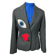 Upcycled Two Piece Lanvin Dress Suit