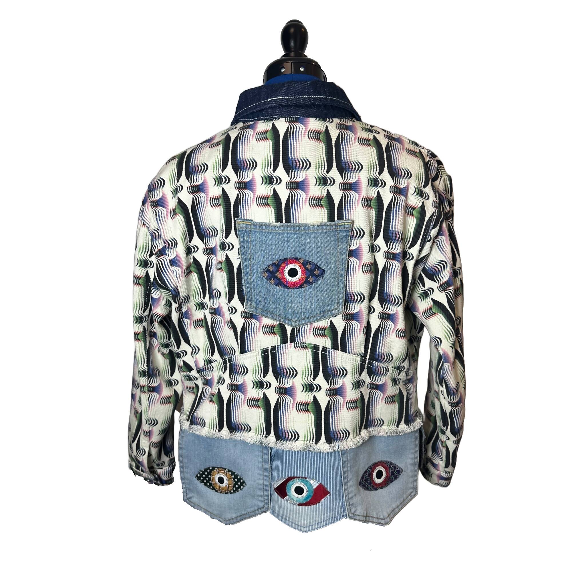 Silk Eye Denim Jacket