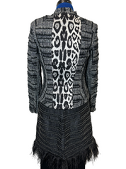 Black & White Derek Lam Upcycled Jacket