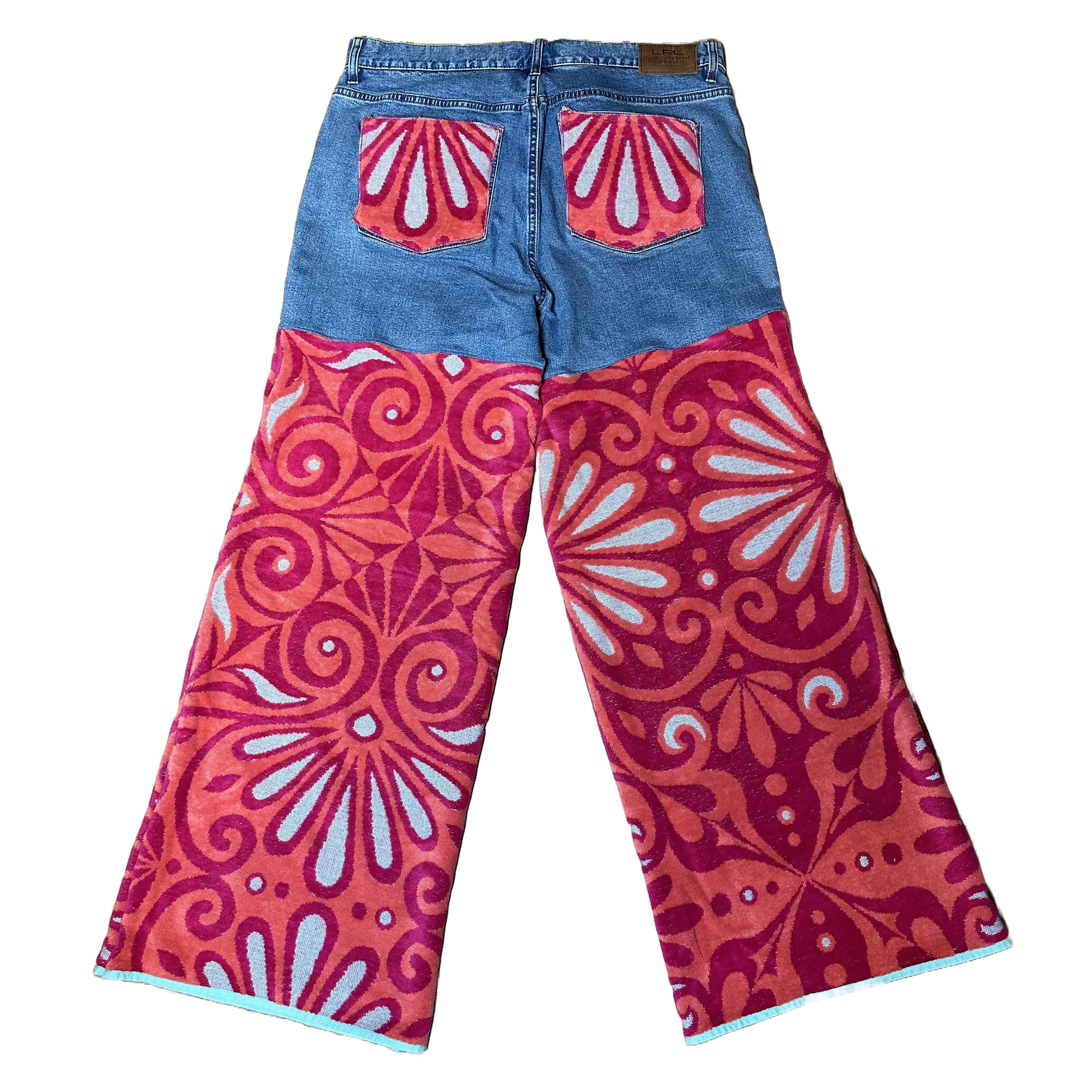 Upcycled Towel Jeans