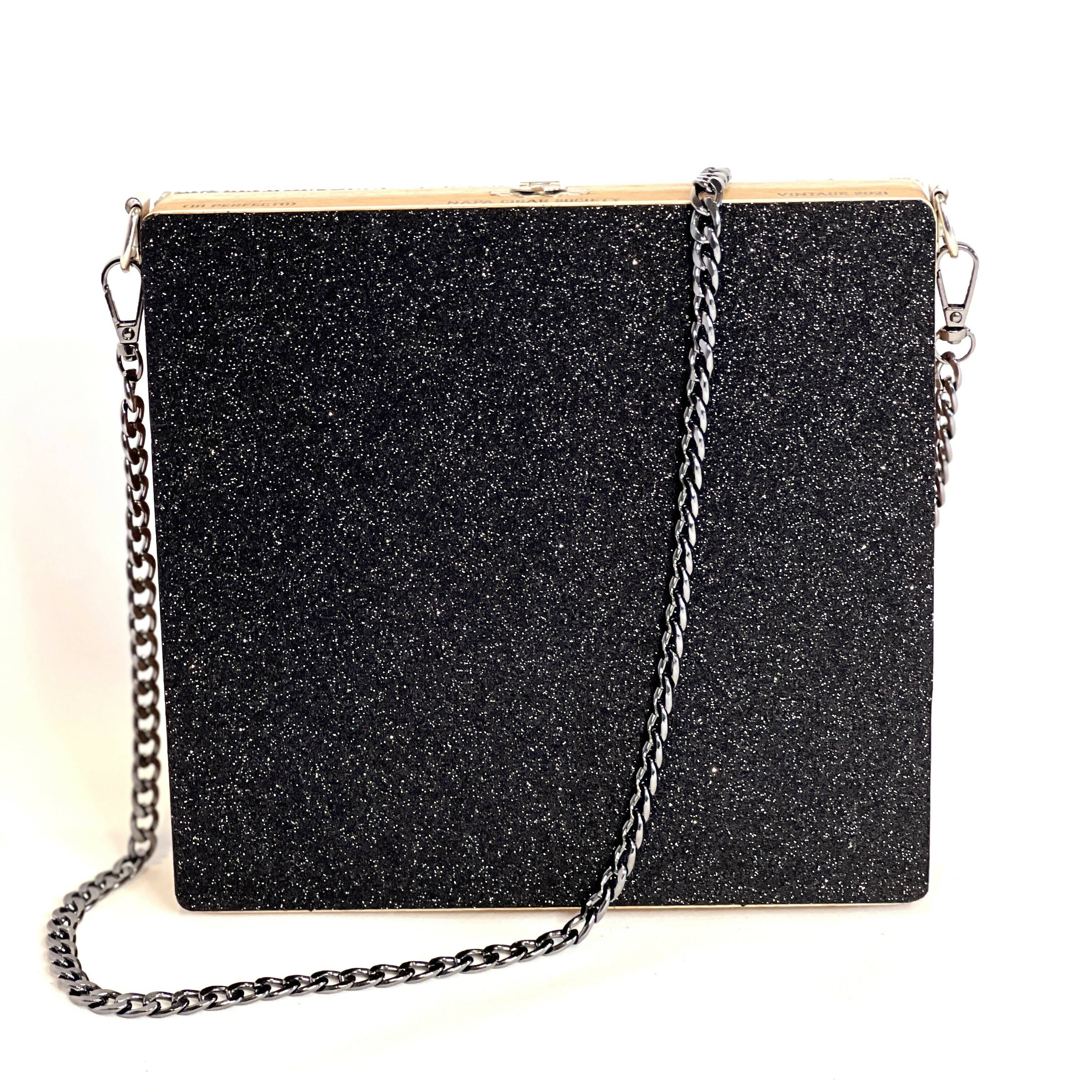 Black & Silver Bling Shoulder Bag