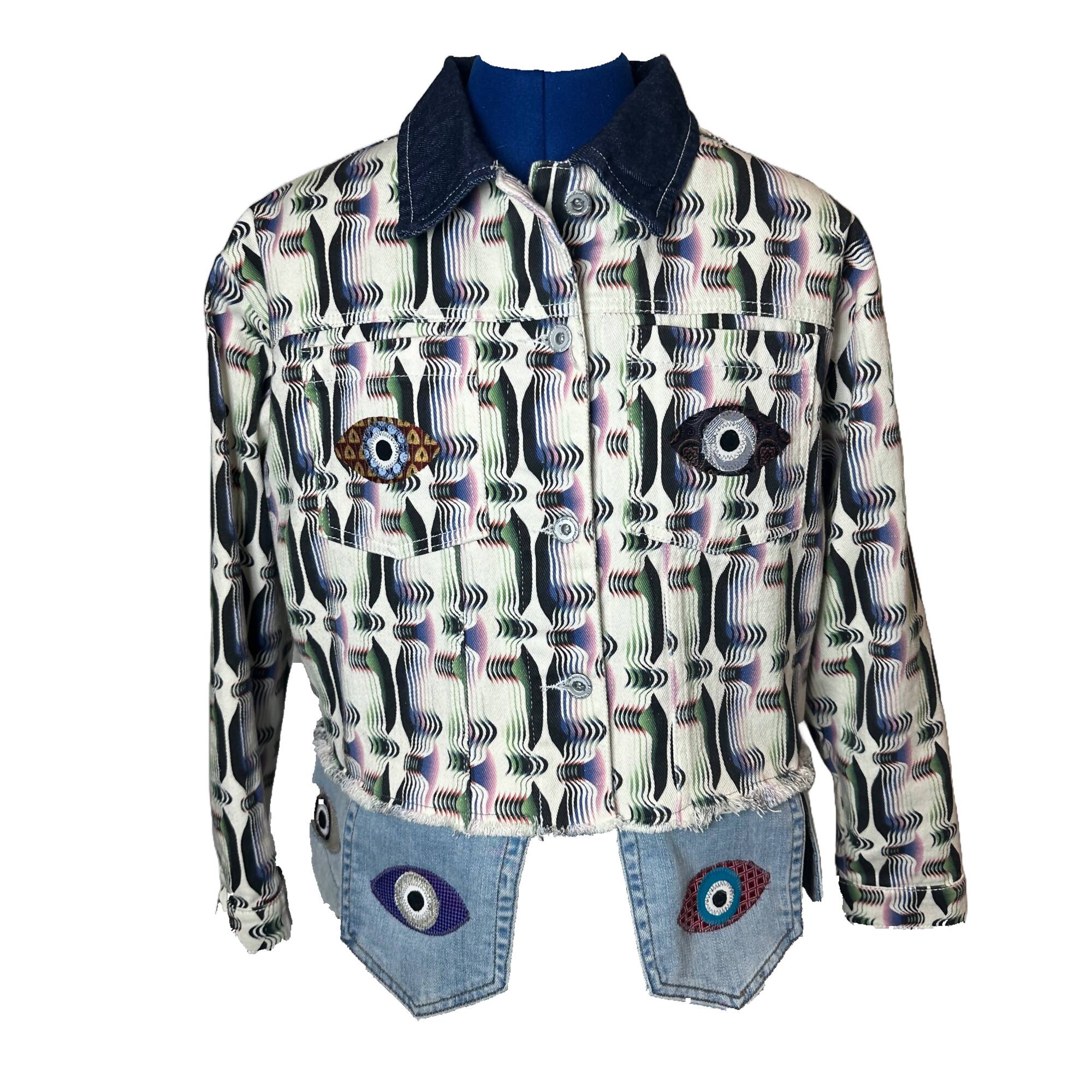 Silk Eye Denim Jacket