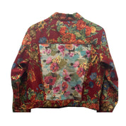 Floral Jean Jacket Combo
