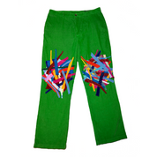 Blue Greenie Upcycled T-Shirt Corduroy Pants