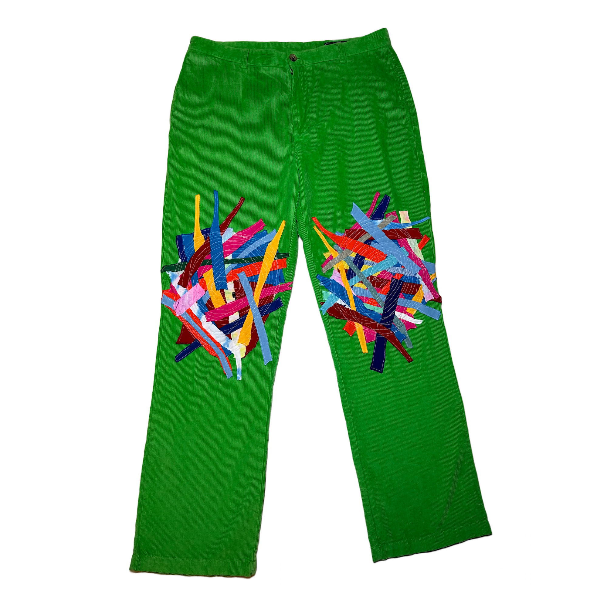 Blue Greenie Upcycled T-Shirt Corduroy Pants