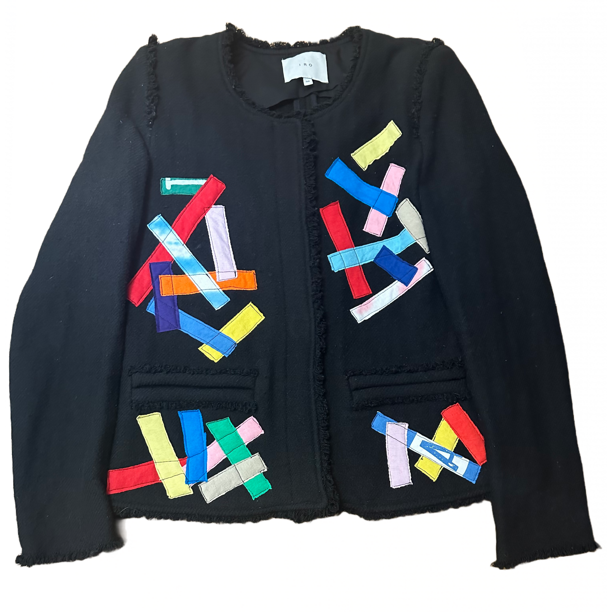 Blue Greenie T-Ship Strip Jacket